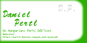 daniel pertl business card